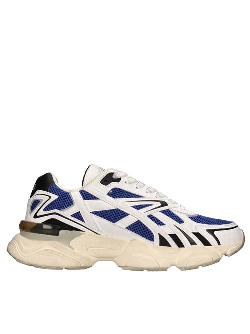 Sneakers in ecopelle e tessuto C'N'C | 25402/CP C ECO LEATHERBIANCO-NERO-BLU